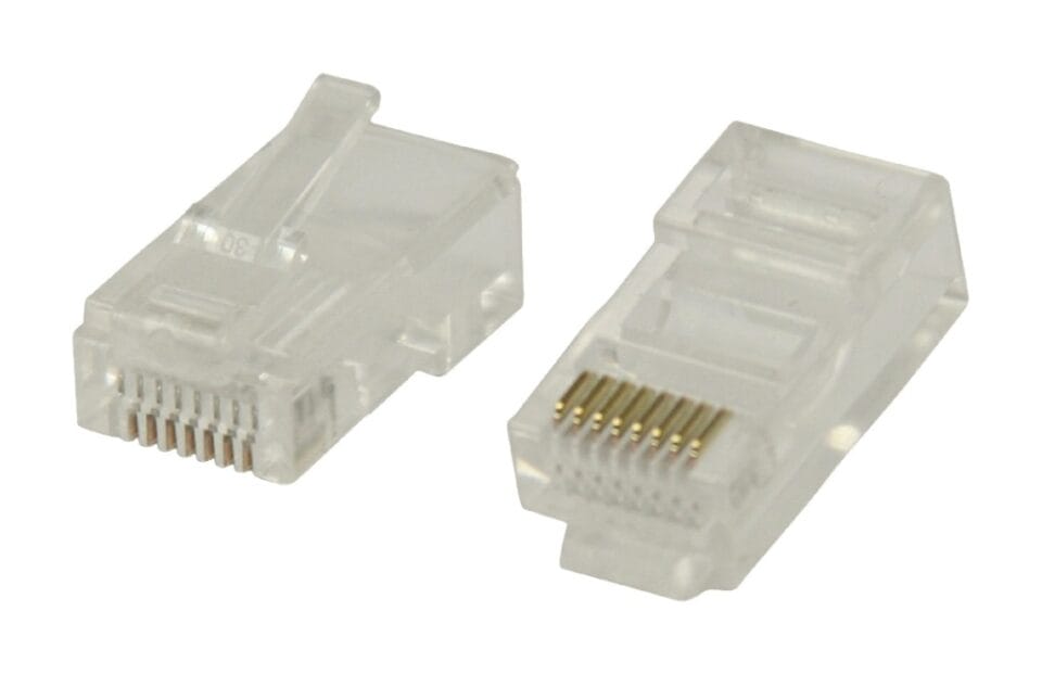 Valueline Vlcp89300t Rj45 Connectoren voor Solid Utp Cat 5 Kabels