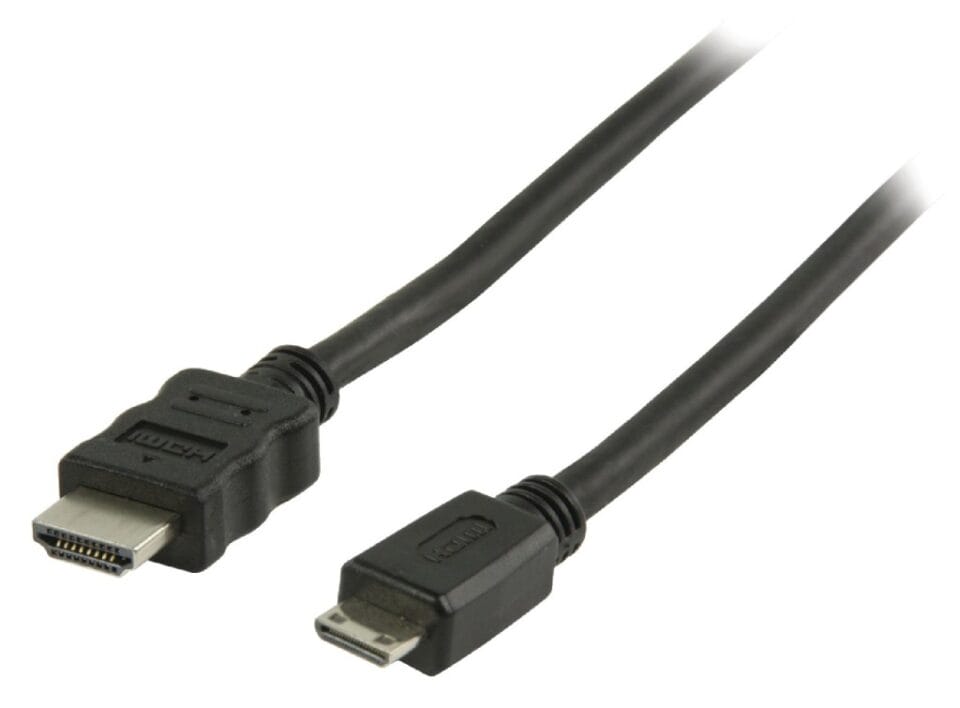 Valueline Vlvp34500b10 High Speed Hdmi Kabel met Ethernet Hdmi - Hdmi Mini-connector 1