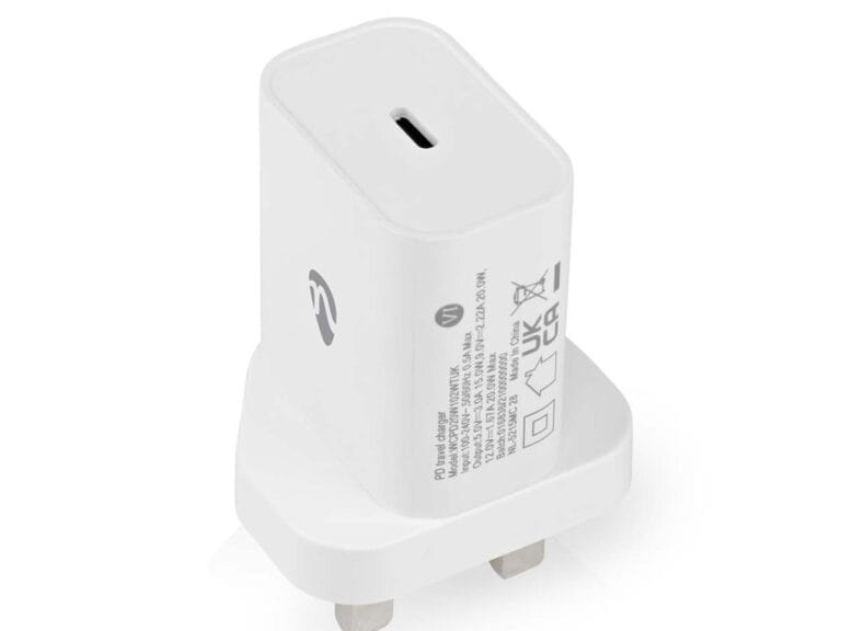 Nedis WCPD20W102WTUK Oplader Pd3.0 20w 1.67 / 2.22 / 3.0 A Outputs: 1 Usb-c™ 20 W Automatische Voltage Selectie