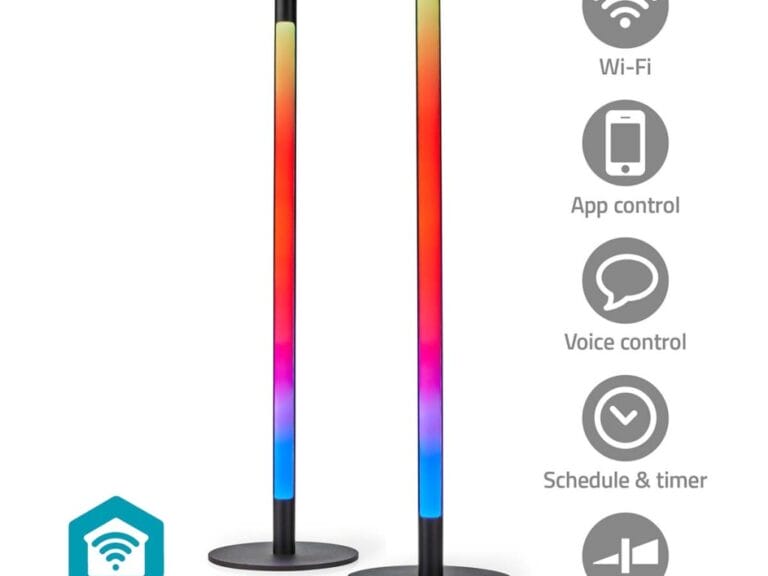 Nedis WIFILD10RGBW Smartlife Sfeerverlichting Wi-fi Tube 600 Lm Rgbic / Warm Tot Koel Wit 2700 - 6500 K 36 W Metaal