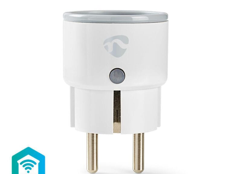 Nedis WIFIP110FWT Wi-fi Smart Plug Stroommeter Schuko Type F 10a