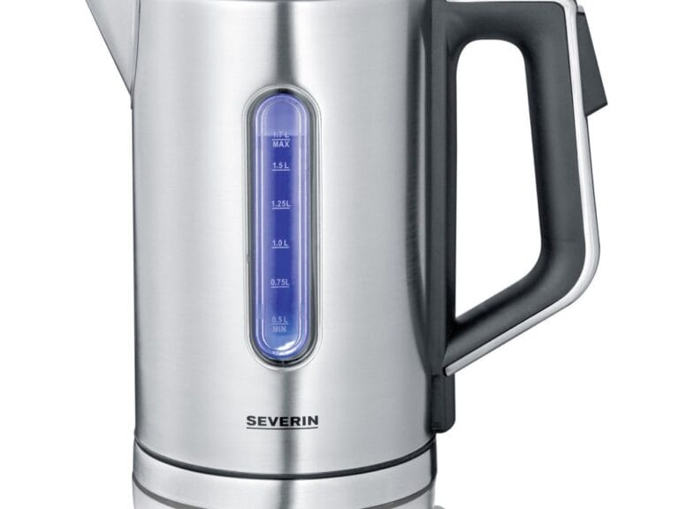 Severin WK3418 Waterkoker 1.7L 3000W RVS/Zwart