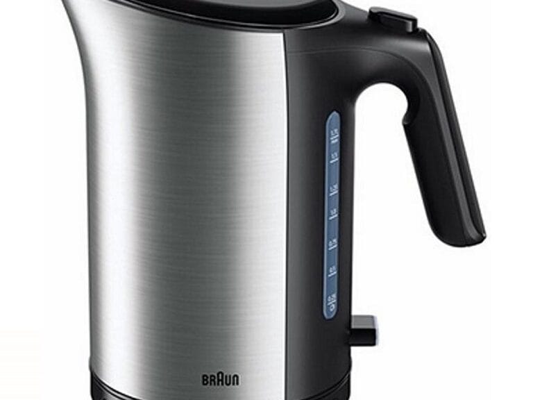 Braun WK5100BK Waterkoker 1.7L 2200W RVS/Zwart