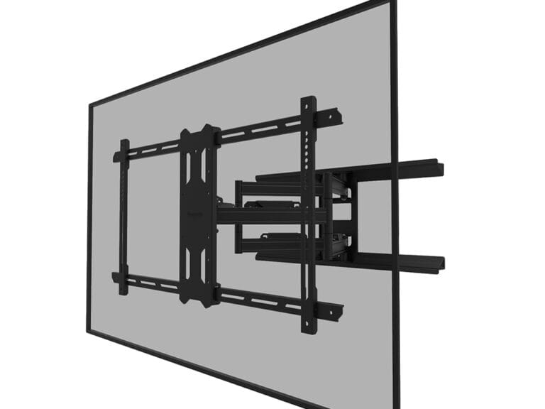 Neomounts WL40S-850BL18 Full Motion Wandsteun voor Schermen tot 86 Inch Zwart