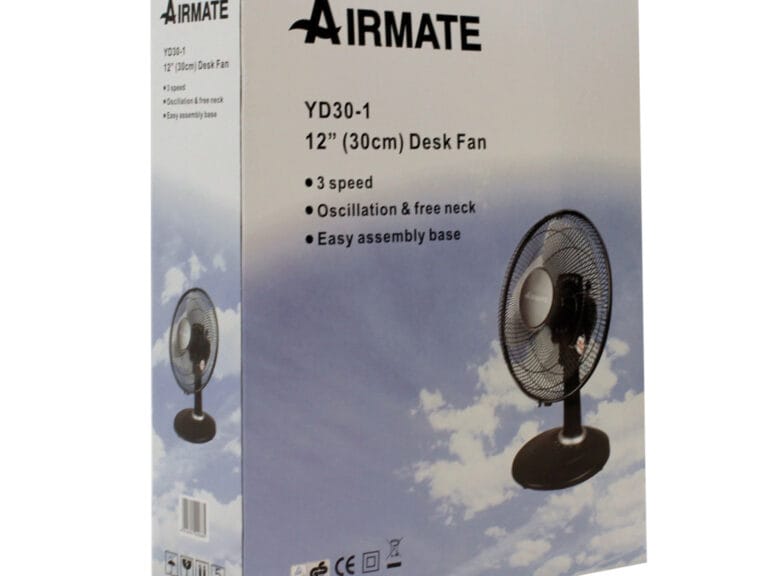 Airmate Tafel Ventilator 50cm Hoog U30